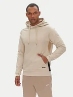 Bluzy męskie - BOSS Bluza Iconic 50540741 Beżowy Regular Fit - miniaturka - grafika 1