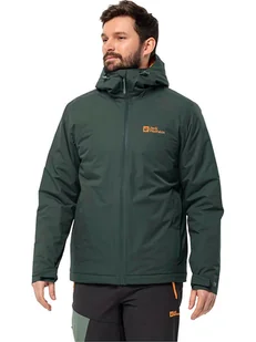 Jack Wolfskin Kurtka funkcyjna "Wisper" w kolorze zielonym - Kurtki i kamizelki sportowe męskie - miniaturka - grafika 1