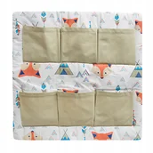 Organizery na łóżeczko - ORGANIZER PRZYBORNIK DO ŁÓŻECZKA ŁÓŻECZKO WZORY!!! - miniaturka - grafika 1