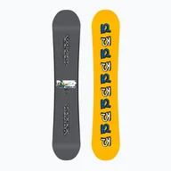 Deski snowboardowe - Deska snowboardowa K2 World Peace szaro-żółta 11G0043/1W - miniaturka - grafika 1
