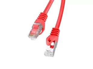Lanberg Patchcord FTP kat.6 1m czerwony PCF6-10CC-0100-R - Patchcordy - miniaturka - grafika 2