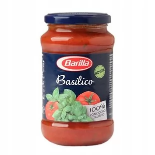 BARILLA Basilico - Gotowy sos do makaronu z bazylią (400 g) E5BE-66976933467 - Sosy w słoikach - miniaturka - grafika 1