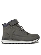 Buty dla chłopców - Kappa Trzewiki Logo Astos Md Ev Kid 371B8CW Szary - miniaturka - grafika 1
