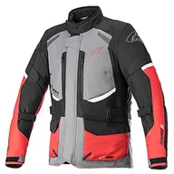 Odzież motocyklowa - Alpinestars Kurtka Andes V3 Drystar Dark Grey/Black/Bright Red - miniaturka - grafika 1