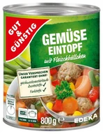 Szybkie dania obiadowe - Gulasz Warzywny z Klopsikami 800 g z Niemiec - miniaturka - grafika 1