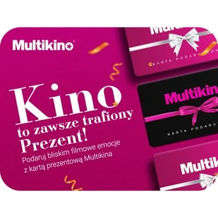 Karta podarunkowa MULTIKINO 50 zł - Kody i doładowania cyfrowe - miniaturka - grafika 1