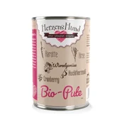 Mokra karma dla psów - HerzensHund Adult 12 x 400 g Ind. bio - miniaturka - grafika 1