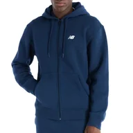 Bluzy sportowe męskie - Bluza New Balance MJ43902NNY - granatowa - miniaturka - grafika 1