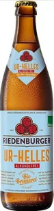 Piwo bezalkoholowe lager BIO 500 ml RIEDENBURGER - Piwo - miniaturka - grafika 1