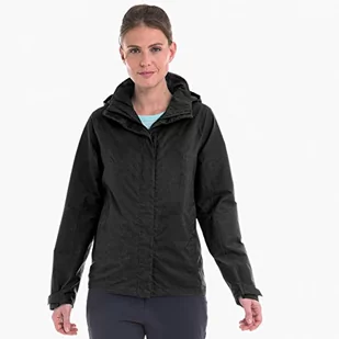 Schoffel Easy L4 kurtka damska odporna na działanie wody i wiatru, na każdą pogodę, lekka i elastyczna kurtka przeciwdeszczowa dla kobiet czarny czarny (czarny) 42 12638 - Kurtki damskie - miniaturka - grafika 1