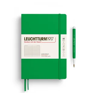 Notatnik Leuchtturm1917 Medium A5, linie, Spring Leaf - Notesy i bloczki - miniaturka - grafika 1