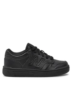 New Balance Sneakersy PSB4803B Czarny - Buty dla dziewczynek - miniaturka - grafika 1