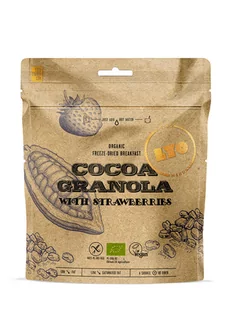 Eko granola kakaowa z truskawkami 270 g LyoFood - Zdrowa żywność - miniaturka - grafika 1