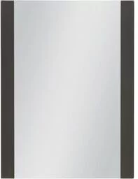 Lustro łazienkowe szare 60x80 cm FOKUS NEW - Lustra - miniaturka - grafika 1