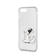 Etui i futerały do telefonów - Karl Lagerfeld KLHCI8CFNRC iPhone 7/8 przeźroczysty KF000123 - miniaturka - grafika 1