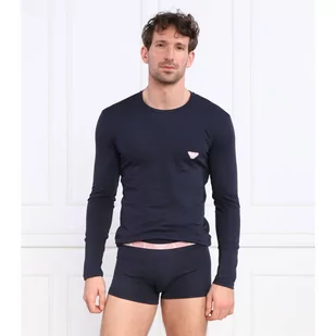 Emporio Armani Longsleeve | Slim Fit - Koszulki męskie - miniaturka - grafika 1