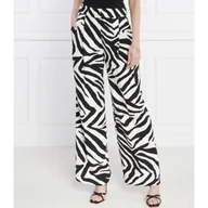 Spodnie damskie - Marc Cain Spodnie | flare fit | high waist - miniaturka - grafika 1