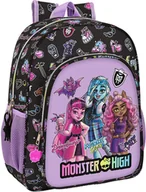 Plecaki szkolne i tornistry - Plecak szkolny Monster High Creep Black 32 X 38 X 12 cm - miniaturka - grafika 1