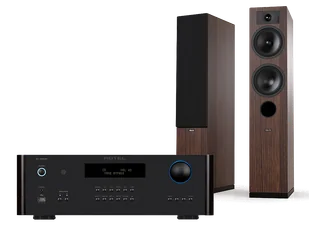 Rotel RA-1572 MkII (czarny) + Tesi 5 (mokka) - Zestawy stereo - miniaturka - grafika 1