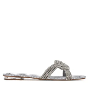 Klapki Aldo Karlina 13966766 Srebrny - Klapki i japonki damskie - miniaturka - grafika 1