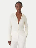 Koszule damskie - Patrizia Pepe Koszula 8C0872/A8I1-W409 Beżowy Regular Fit - miniaturka - grafika 1