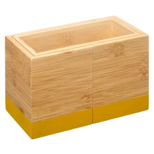 Organizer na sztućce regulowany rozmiar bambusowy żółty 18 x 10 x 12 cm 179697C - Akcesoria i części do zmywarek - miniaturka - grafika 1