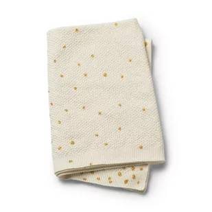 Elodie Details Kocyk dzianinowy, Gold Shimmer - Koce i narzuty dla dzieci - miniaturka - grafika 1