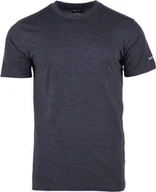 Koszulki i topy damskie - Hi-Tec Koszulka Damska Lady Plain Dark Grey Melange r. L - miniaturka - grafika 1