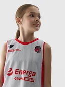 Koszulki dla chłopców - 4F Koszulka replika domowa z sezonu 2023/24 dziecięca 4F x MMKS Katarzynki - multikolor 110/116 - miniaturka - grafika 1