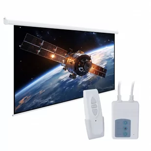EKRAN ELEKTRYCZNY 150" 187x332cm z pilotem EA-150 16:9 ART - Ekrany projekcyjne - miniaturka - grafika 2