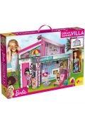 Lalki dla dziewczynek - duży dom letnia willa barbie + lalka barbie 4+ - miniaturka - grafika 1