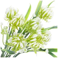 Sztuczne kwiaty - Kwiaty Sztuczne Oset Bukiet Liści Ozdobna Gałązka Do Kompozycji Stroików - miniaturka - grafika 1