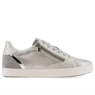 Buty Geox Blomiee D356HE0BN22C0898 - srebrne - Sneakersy damskie - miniaturka - grafika 3