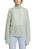 Swetry damskie - ESPRIT Sweter damski, 394/Light Aqua Green 5, XXS - miniaturka - grafika 1