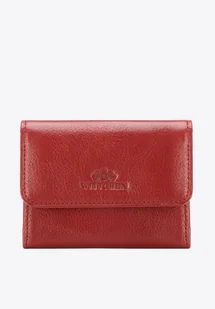 Portfel skórzany mały na zatrzask - Portfele - miniaturka - grafika 1