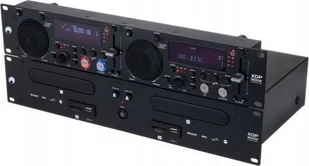 Omnitronic XDP-3002 Dual CD MP3 Player Odtwarzacz CD USB SD jog wheel Nowy - Odtwarzacze CD - miniaturka - grafika 1