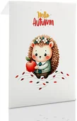Koperty - Koperta Hello Autumn Jeżyk na zdjęcia 15x21 lub 15x23 - miniaturka - grafika 1