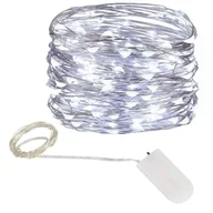 Oświetlenie świąteczne - Lampki LED świecąca girlanda diody na druciku na Choinkę do lampionu 20 LED - miniaturka - grafika 1