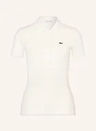 Koszulki i topy damskie - Lacoste Koszulka Polo Z Dżerseju weiss - LACOSTE - miniaturka - grafika 1