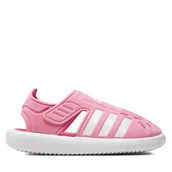 Buty dla dziewczynek - Sandały adidas Summer Closed Toe Water Sandals IE0165 Różowy - miniaturka - grafika 1