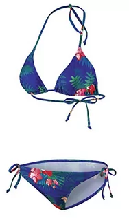 Stroje kąpielowe - Beco damski strój kąpielowy-College 12 Hawaii strój kąpielowy bikini, C-Cup, niebieski 36111 - grafika 1