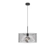 Lampy sufitowe - Industrialna lampa wisząca z regulowaną długością przewodu CLIZA LOFT bialy, biały null - miniaturka - grafika 1