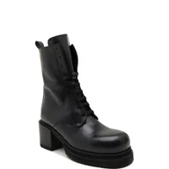 Botki damskie - Pinko Botki HONNEGER ANFIBIO PELLE VITELLO - miniaturka - grafika 1