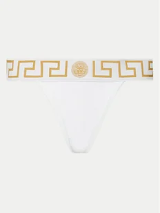 Versace Stringi AUD01042 1A10011 Biały - Majtki damskie - miniaturka - grafika 1