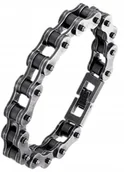 Bransolety męskie - MĘSKA BRANSOLETKA ŁAŃCUCH MOTOCYKLOWY 15MM 20,5CM - miniaturka - grafika 1