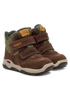 Primigi Śniegowce GORE-TEX 8863711 M Brązowy - Buty dla chłopców - miniaturka - grafika 1