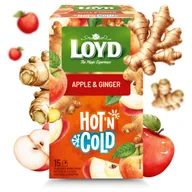 Herbata - Ekspresowa Herbata Owocowa Loyd Na Zimno Jabłko Imbir Hot’N Cold 30g - miniaturka - grafika 1
