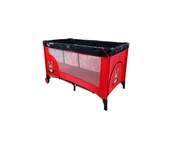 Łóżeczka i kojce - COSING - Łóżeczko turystyczne z możliwością regulacji ADAM Zebra Red - miniaturka - grafika 1