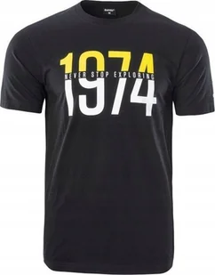 Hi-Tec KOSZULKA ROLIC BLACK L - Koszulki męskie - miniaturka - grafika 1