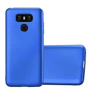 Pokrowiec Do LG G6 w METALLIC NIEBIESKI Etui TPU Silikon Obudowa Ochronny Case Cover Cadorabo - Etui i futerały do telefonów Pokrowiec Do LG G6 w METALLIC NIEBIESKI Etui TPU Silikon Obudowa Ochronny Case Cover Cadorabo - Etui i futerały do telefonów - miniaturka - grafika 1